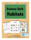 Animal Habitats: Science Unit for Kids with Autism