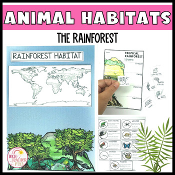 Preview of Animal Habitats The Rainforest Biome