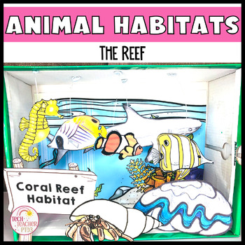 Preview of Animal Habitats The Reef