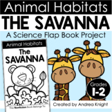 Animal Habitats - Savanna - Grasslands - A Flap Book Proje