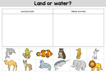 Animal Habitats worksheets by Bright Buttons | TPT