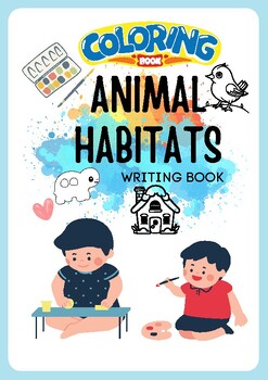 Preview of Animal Habitats Writing Book