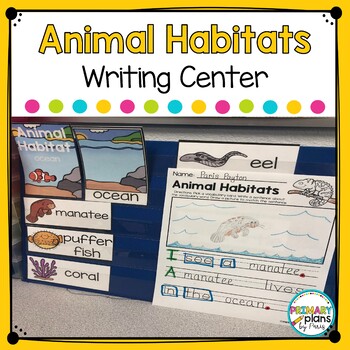 Preview of Animal Habitats Writing Center