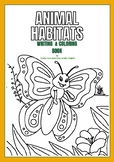 Animal Habitats Writing & Coloring Book Printables
