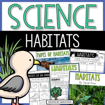 Preview of Animal Habitats and Biomes AND Basic Needs of Animals Science Unit for 2 - 4