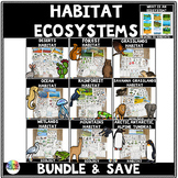 Animal Habitats and Ecosystems Bundle