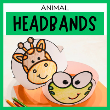 Preview of Animal Hats | Animal Crown Activity | Animal Headbands