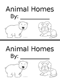 Animal Homes Interactive Book