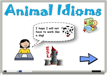 Preview of Animal Idioms Flipchart