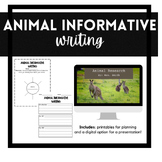 Animal Informative Research Writing