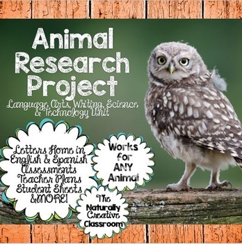 Preview of Animal Research Bundle: From Anchor Charts to Assessments!