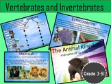 Animal Kingdom Activity (Vertebrates and Invertebrates) Po