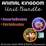 Animal Kingdom Unit Bundle for Biology: Invertebrates and 