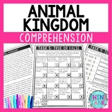 Animal Kingdom Comprehension Challenge - Close Reading