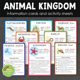 Animal Kingdom Information Cards and Activity Sheets