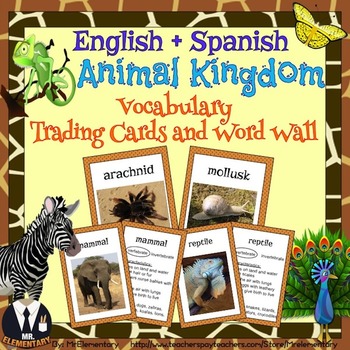 Animal Kingdom Trading Cards and Posters by Mr Elementary | TPT