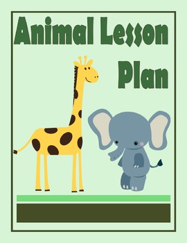 Preview of Animal Lesson Plan