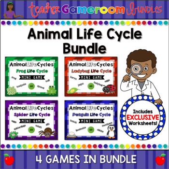 Preview of Animal Life Cycle Bundle Distance Learning