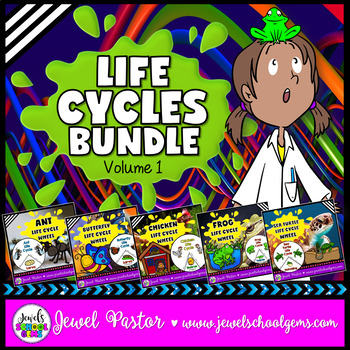 Preview of Animal Life Cycle Science Activities | Life Cycle of Animals Crafts BUNDLE