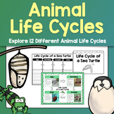 Animal Life Cycle Science and Writing Unit: Explore 12 Ani