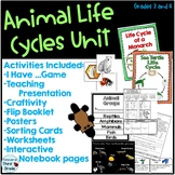 Animal Life Cycles Bundle - Third Grade