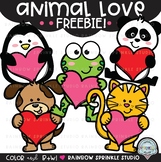 Animal Love FREEBIE! {cute animals clipart}