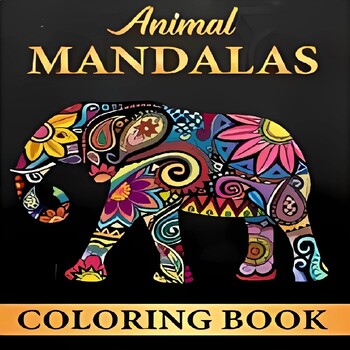 Animals Coloring Book for Adults: 50 Awesome Animal Designs