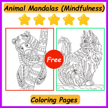 Kids Boy and Girl Playing in The Garden with Animals on Summer Holiday Coloring  Set - MasterBundles