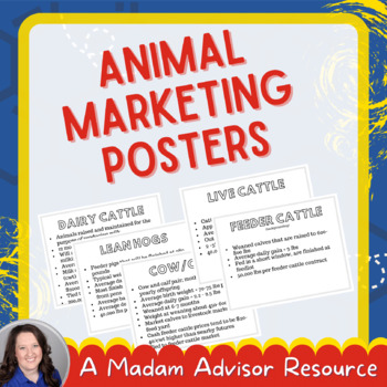 Preview of Animal Marketing Posters
