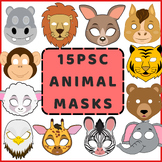 Animal Masks 15 pcs