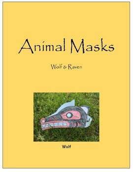 Preview of Animal Masks - Wolf & Raven