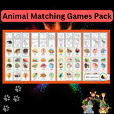 Animal Matching Games Pack|English learning for kids|Animals