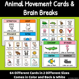 Animal Movement Cards & Brain Breaks