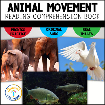 Preview of Animal Movement Reading Comprehension