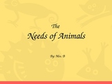 Animal Needs PowerPoint and Review Game