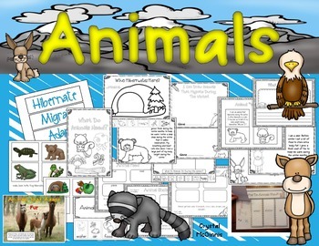 Preview of Animal Needs and Winter Adaptations (Hibernate, Migrate, Adapt) Unit