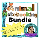 Animal Notebooking Paper with Guide Lines - Growing Bundle!