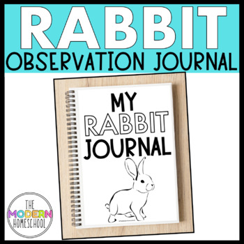 Preview of Animal Observation Notebook for Rabbits