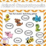 Animal Onomatopoeia Games