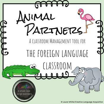 Preview of Animal Partners for the Spanish Classroom, a Classroom Management Tool