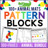 Animal Pattern Block Activity Mats & Worksheets