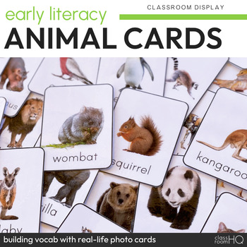 Preview of Animal Photo Picture Flashcards