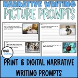 Animal Picture Writing Prompts  Story Starters Print and Digital