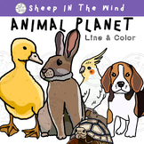 Animal Planet Clipart Design by Sheep IN The Wind
