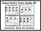 Animal Poetry Packs Bundle #2