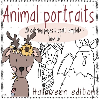 Preview of Animal Portraits (halloween edition)