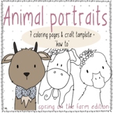 Animal Portraits (spring on the farm edition)