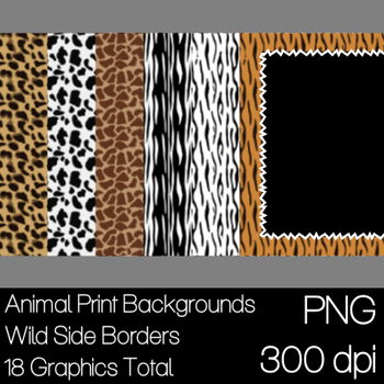 Download Animal Print Border Worksheets Teaching Resources Tpt