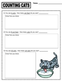 Animal Problem Solving - 4 Activity Sheets