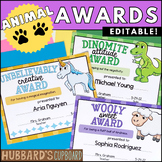 Editable End of Year Award Certificates - Student Classroo